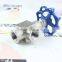 stainless steel double female thread globle valve