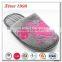 heart shaped embroidery indoor slippers for women