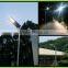 High quality pure white outdoor 8w solar motion sensor led street light