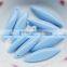 Popular 6*8*22MM Solid Colour Acrylic Horse Eye Beads Leaves Shaped Spacer Beads Necklace Design