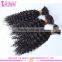 10A grade deep curly bulk hair crochet braid hair unprocessed 100% brazilian human hair bulk