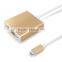 For New Macbook USB Type C to VGA 1080P HDTV Port Type C to VGA Adapter