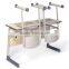 2015 popular sale and good price student table chair set