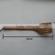 34 cm bended shape bamboo salad slotted spoon& chef spatula spoon