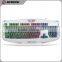 the colored led backlight standard gaming computer keyboard from shenzhen manufacturer
