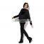 Pretty steps 2016 stylish new pants design black long girls tight jean pants
