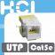 RJ45 8P8C ETL 180 Degree UTP Super Cat 5e Modular Keystone Jack