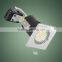 Hot sale hexagon/round/square shape fixed led fire rated downlight