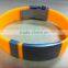 free samples custom rubber adjustable id bracelet