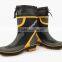 different color available industry and mining men cheap rubber working boot with cuff