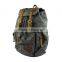 2017 Hot Sale Coffee Vintage packsack for outdoor sports camping hiking