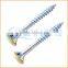 China Factory sales flat hex head furniture screw