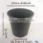 black gallon pot 1#2#5# for nursery garden plastic planter flowerpot