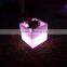 Led Square Flower Pot for Garden Decoration Lighted up Planter