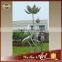 Stainless Steel Outdoor Golden Flower Sculpture