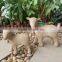 Custom Handmade Fiberstone Garden Animals Sheep Statues