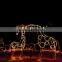 Waterproof outdoor high quality wholesale led new year motif decoration