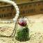 Hot Selling DIY Glass Terrarium Necklace & Square Glass Ball Necklace
