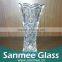 Geometric glass terrarium,glass vase,tall clear glass vase