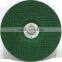 4" 100x3x16mm Green Deprssed Center Grinding Wheel for Stainless Steel