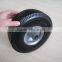 10 inch 3.5-4 puncture proof pu solid wheels
