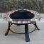 30 inch square slatetable fire pit