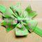 Cute dotted baby flower headband wholesale baby hair accessories