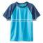 fashion custom raglan sleeve sport dry fit kids t shirt