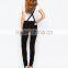 2015 China factory OEM ODM fashionable customized Skinny Fit Overall Jumpsuit With Distressing