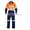 Custom Cotton/Nylon Hi Vis Safety Coverall Workwear For Men