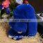 Rex rabbit shape dolls bag charms Fashion girls rabbit fur balls /rex rabbit fur keychain