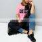 Women custom t shirts printing in bulk
