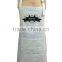 Custom Promotion Kitchen Apron Printed Cooking Apron Cotton 2016