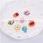 Resin Embellishments At Random Food Pattern