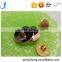 Fashion Good Quality Plastic Button With Leg Gold Covered Button for Coats