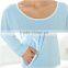 wholesale fashion design women short sleeve pajamas nightwear
