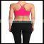 Seamless Cross Strap Back SPORTS BRA TANK TOP Stretch Bandeau Cami pink color