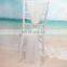 Graceful Chair Covers Wedding Decoration White Organza Chair Sash