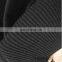 Cotton/polyester black rib knit fabric with 14oz rib fabric