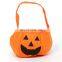 2017 Wholesale Non Woven Halloween Candy Pumpkin Bag For Kids