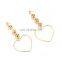 Bohemian Pearl Pineapple Drop Dangle Earrings Rhinestone Stud Earrings