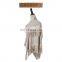 2017 latest design loose knitting creamy white cashmere sweater poncho