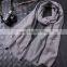 manufacturer costom autumn winter men women fashion embroidery cashmere scarf ladies plain color fringe pashmina scarf shawl