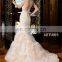 Mother Of The Bride Dress Layered Mermaid Sweetheart Royal Blue And White Wedding Dress/Open Back Wedding Dresses