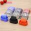 Europe 2018 newest creative school stationery product wholesale cheap nice colored plastic pencil sharpener free samples
