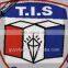 Custom School Logo Uniform Woven Badge For Clothing