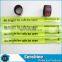 CE EN13356 safty yellow reflective pvc slap bracelet