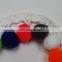 Custom cheap colorful pompom lace trimming