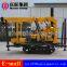 Supply XYD-130 crawler hydraulic core drilling rig 130 m crawler geological drilling rig.