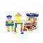 Melors Non-toxic Foam Blocks Building Blocks and Stacking Block Amazing As Bath Toys, 60 Count with Carry Tote